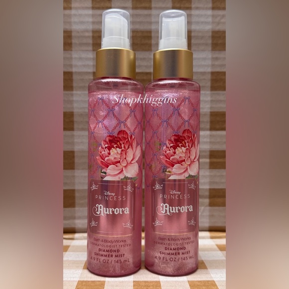 Bath & Body Works Other - NEW B&BW 💕(2) Disney Princess Aurora Diamond Shimmer Mists